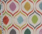 Oval ikat remnant- 18"