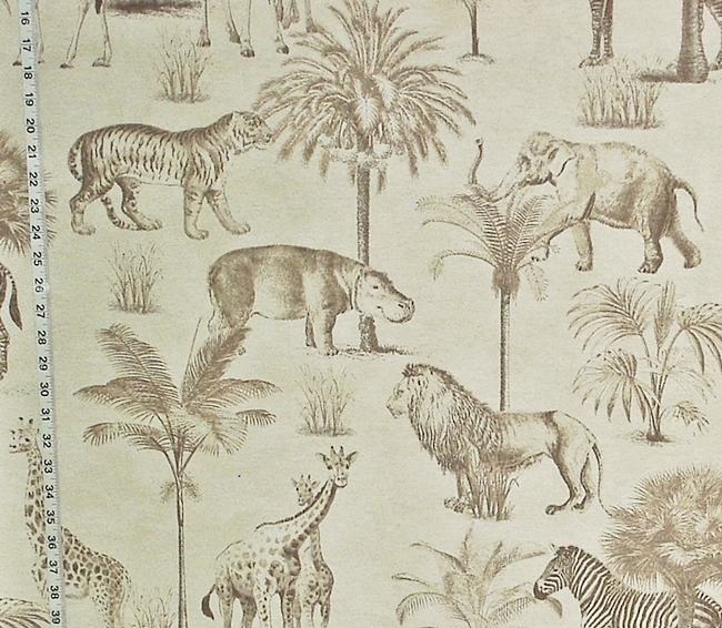 AFRICAN ANIMAL FABRIC 