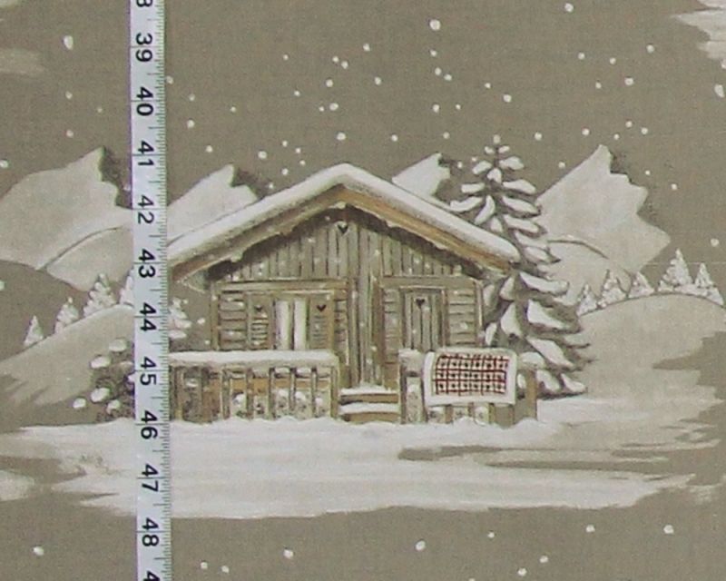 WINTER CHALET FABRIC