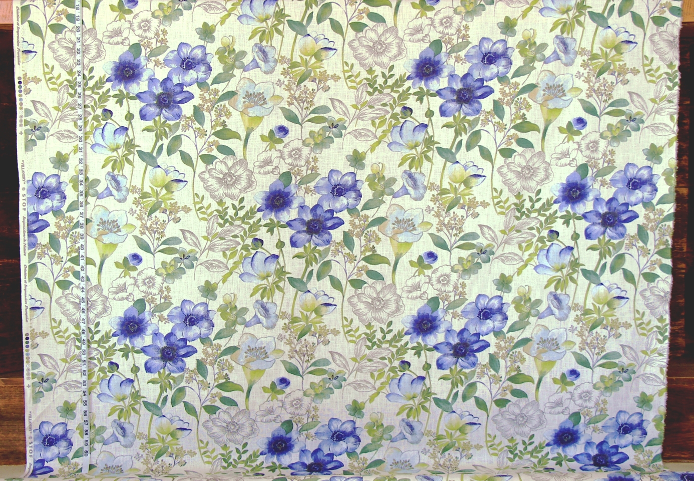 ANEMONE DE CAEN MEADOW FABRIC