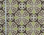 Clarence House Fabric green tribal ethnic upholstery Antalya