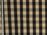 Buffalo check fabric tan RT-Lym- DL07 Black Natural