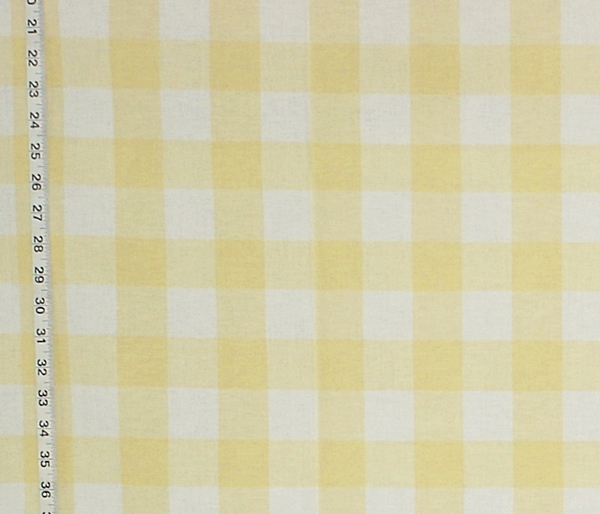 YELLOW BUFFALO CHECK FABRIC