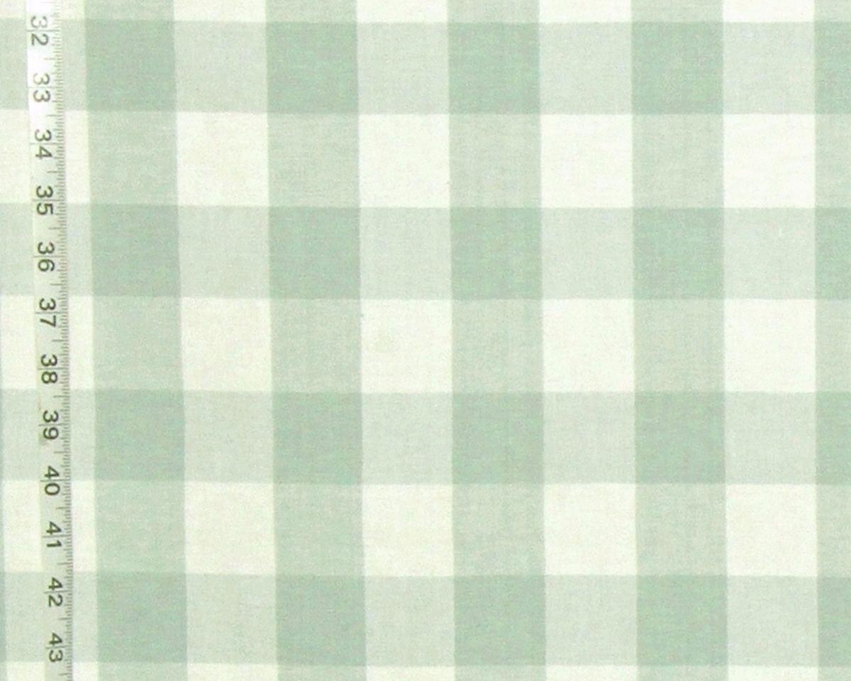 SEAGLASS SPA BLUE BUFFALO CHECK FABRIC