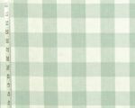Seaglass buffalo check fabric spa grey blue green