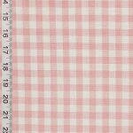 Pale Pink checked fabric gingham pastel RT-Chest- DC84
