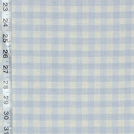Baby Blue Checked Fabric