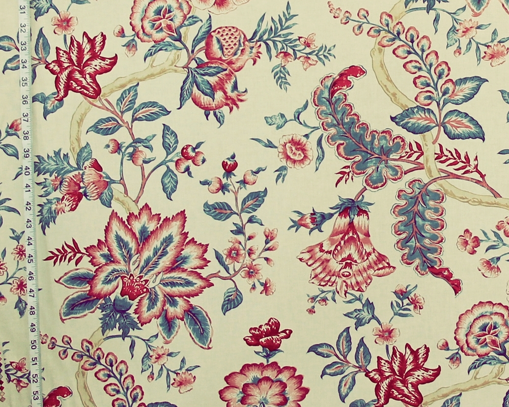 Clarence House Colonial Tree of Life Fabric