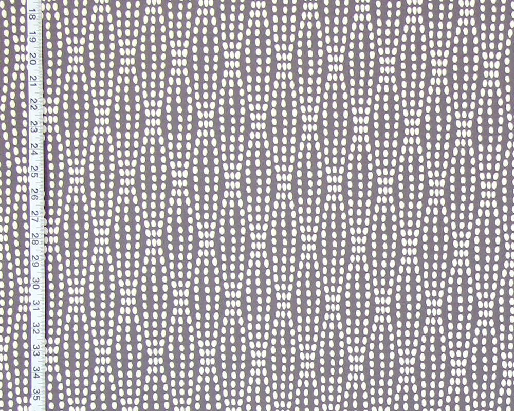 Grey dotted fabric