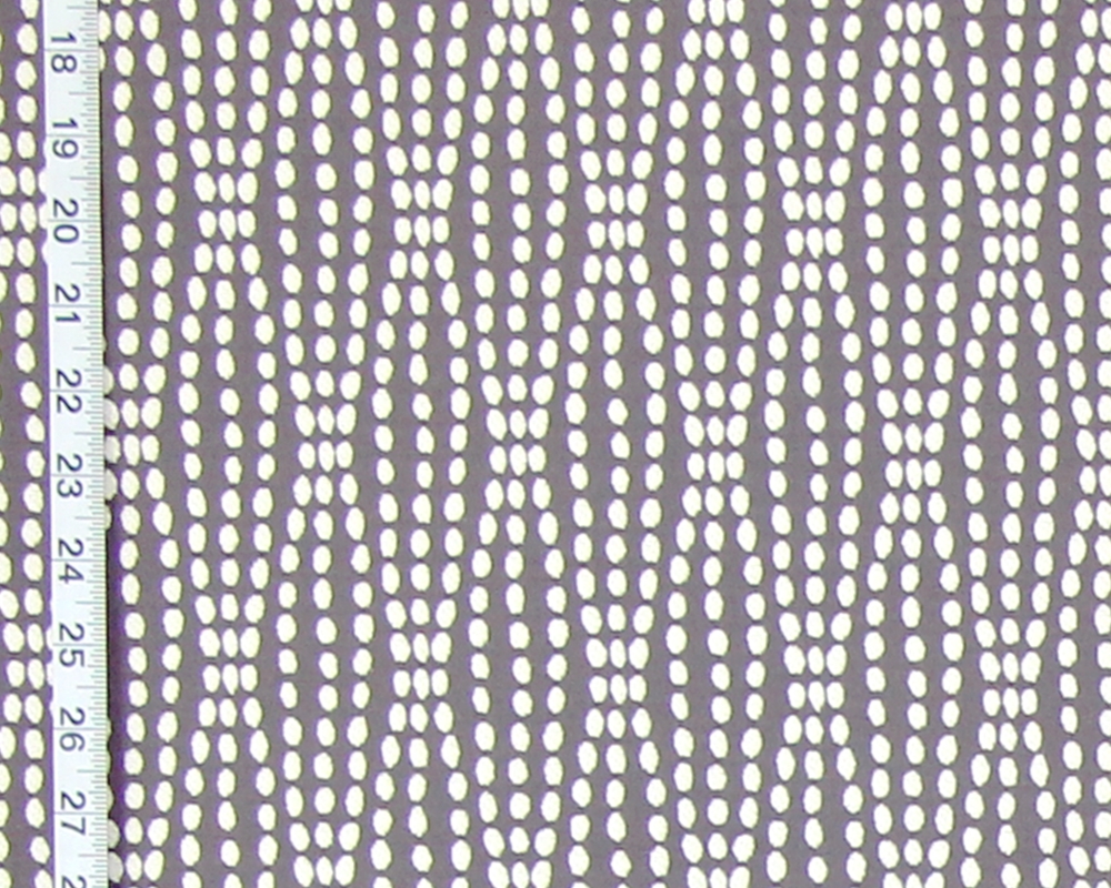 GREY DOTTED FABRIC