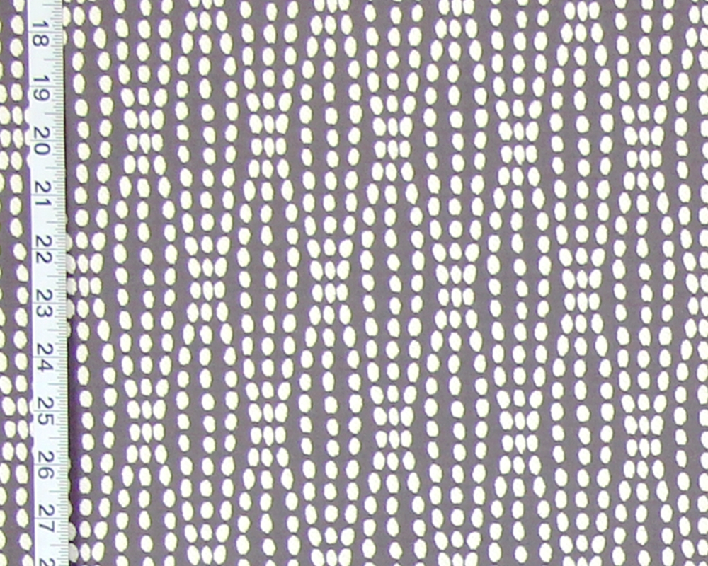 Grey dot fabric