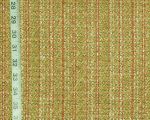 Clarence House Fabric gold orange chenille tweed plaid upholstery Enjoliver