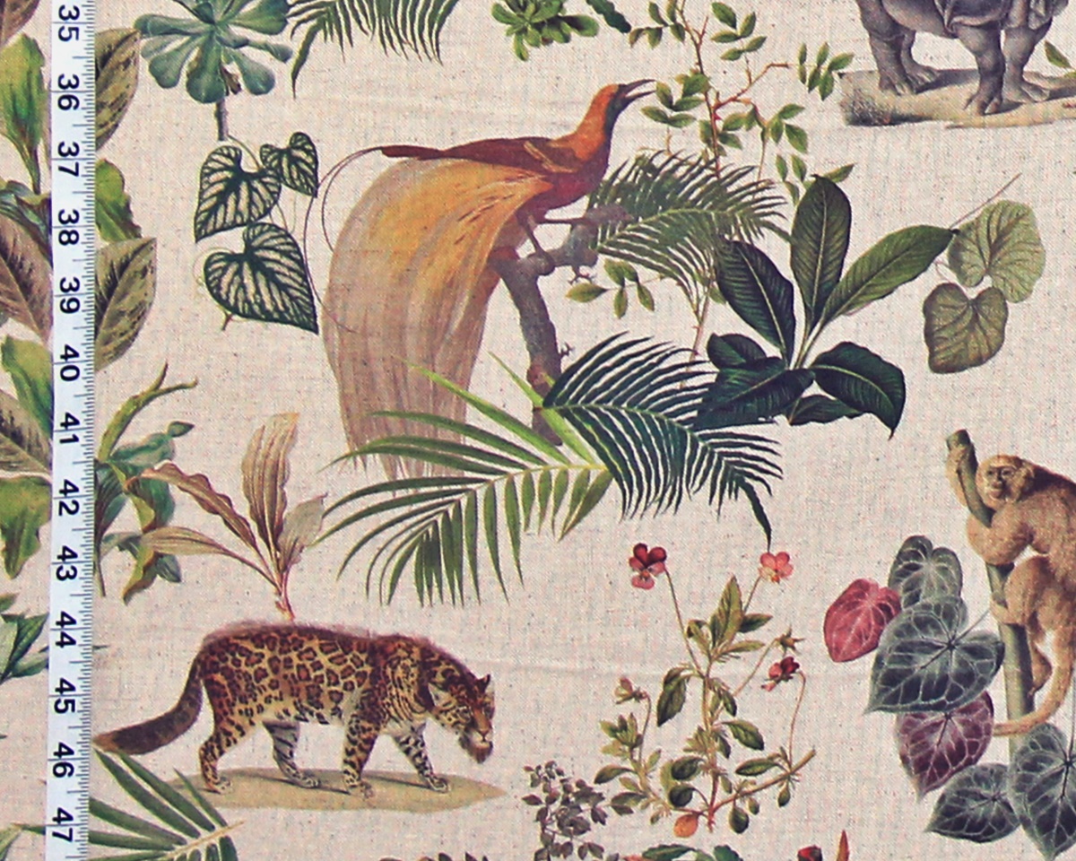 FLORAL and FAUNA FABRIC