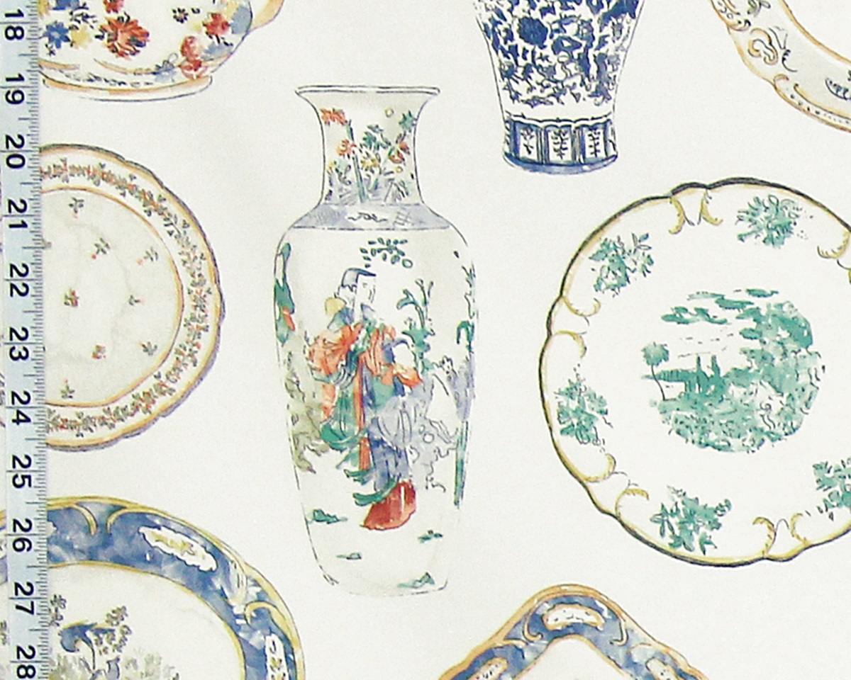 ANTIQUE PORCELAIN FABRIC