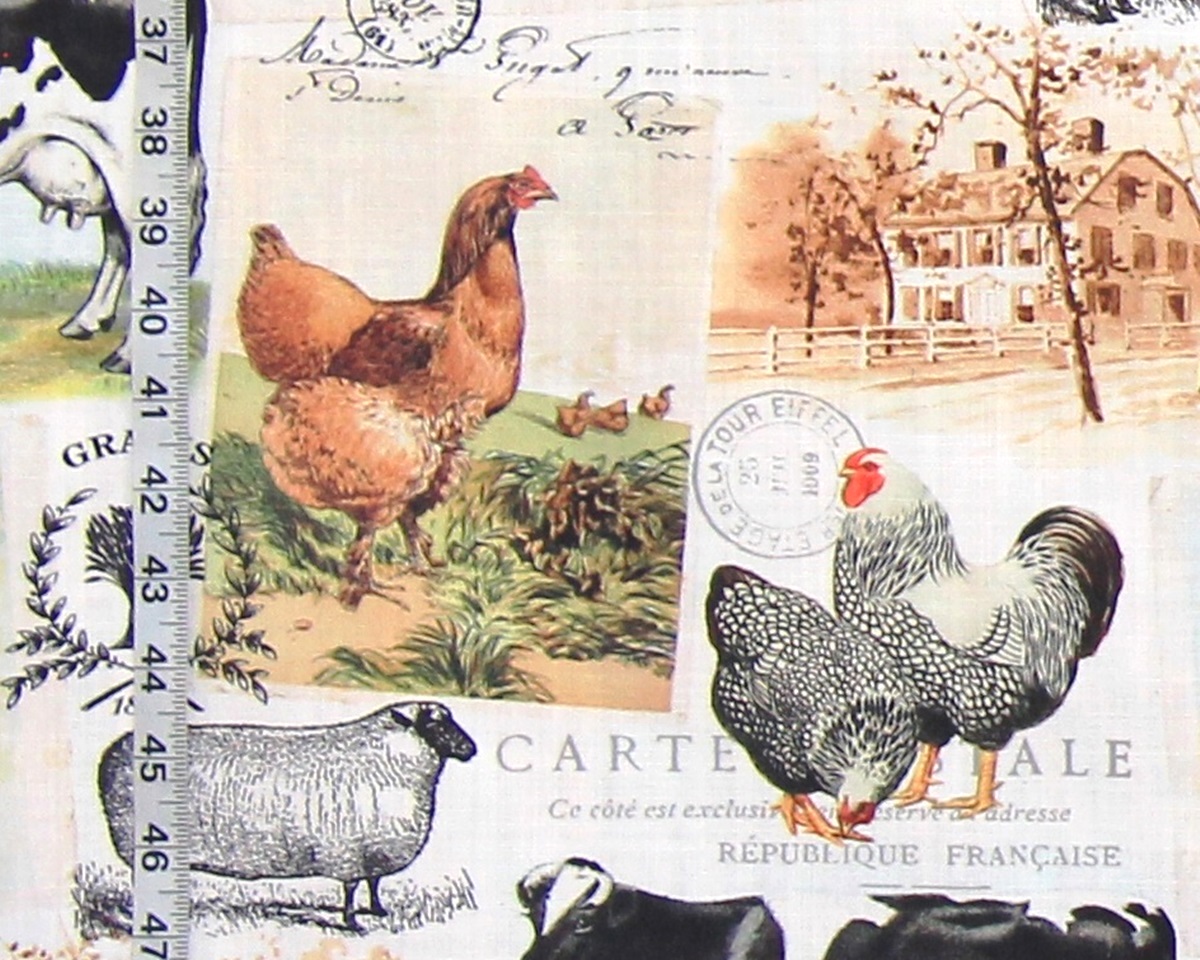 FRENCH COUNTRY FARM FABRIC