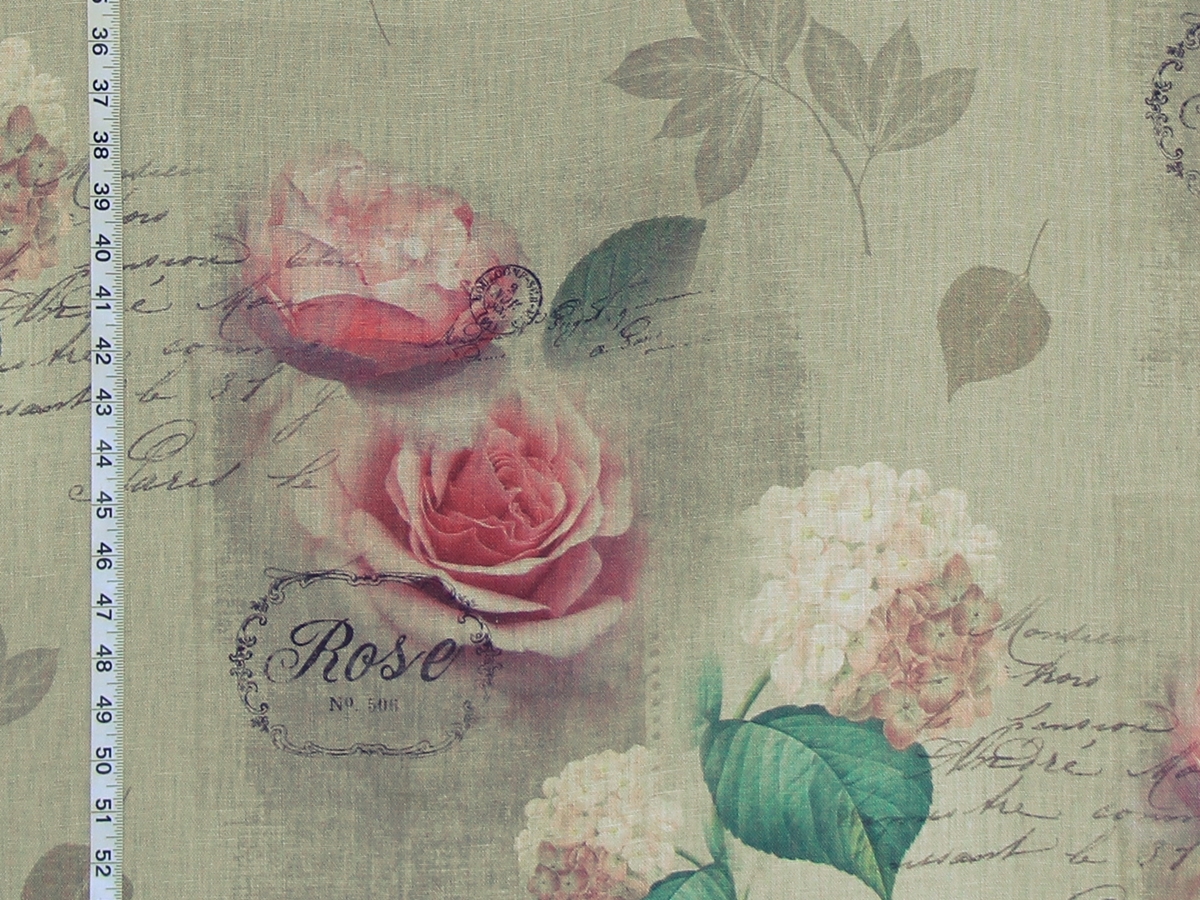 ROMANTIC FLORAL FABRIC