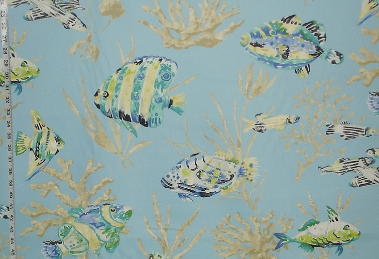 Tropical Fish Fabric