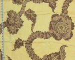 Vintage Greeff fabric Litchfield Resist brown batik