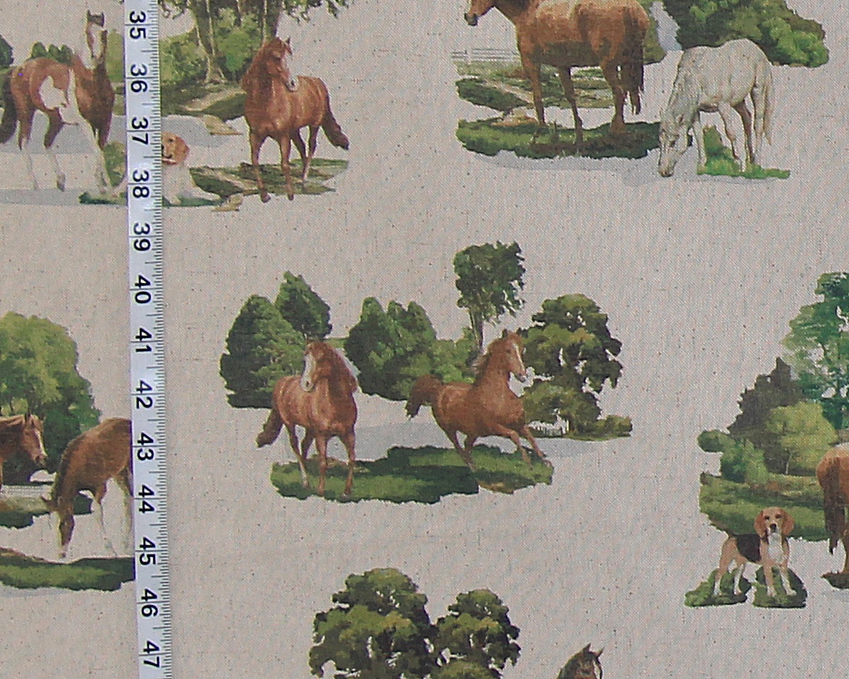 HORSE AND HOUND FABRIC