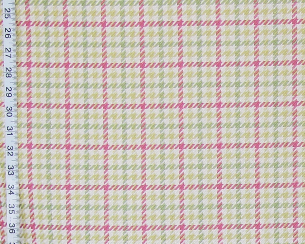 Pink Green Plaid Fabric Houndstooth Check Upholstery From Brick Pink Green Plaid Fabric Houndstooth Check Upholstery