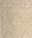Brown beige ikat fabric ethnic upholstery