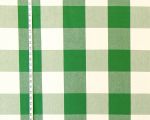 4" large bright green Buffalo check fabric- LK-3170-18 kelly