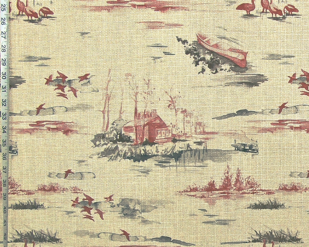 Lake Cabin Fabric