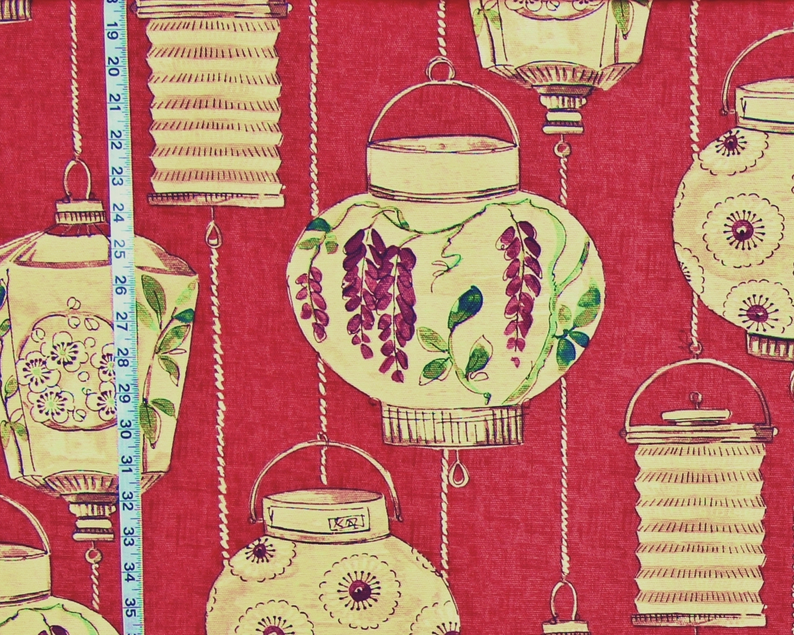 Japanese Lantern Fabric