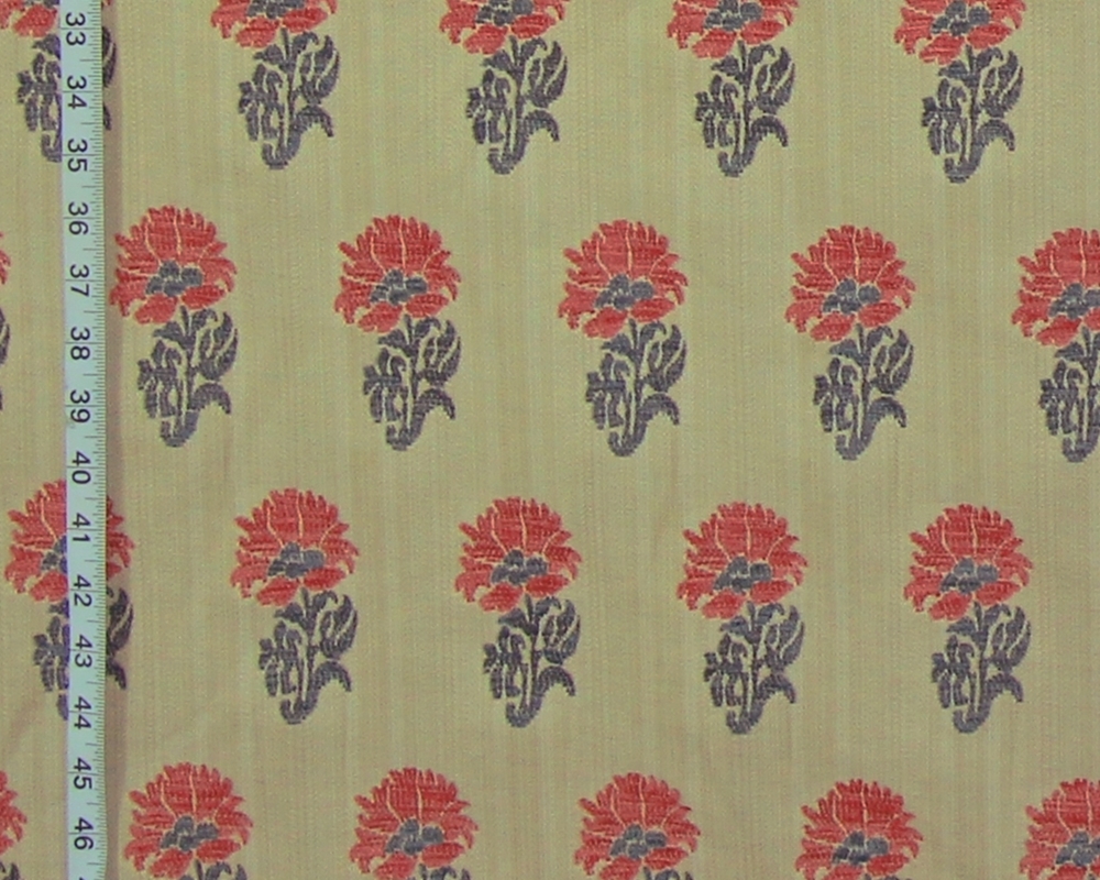 Clarence House Fl Upholstery Fabric Poppy Arts And Craft Linen Clarence House Fl Upholstery Fabric
