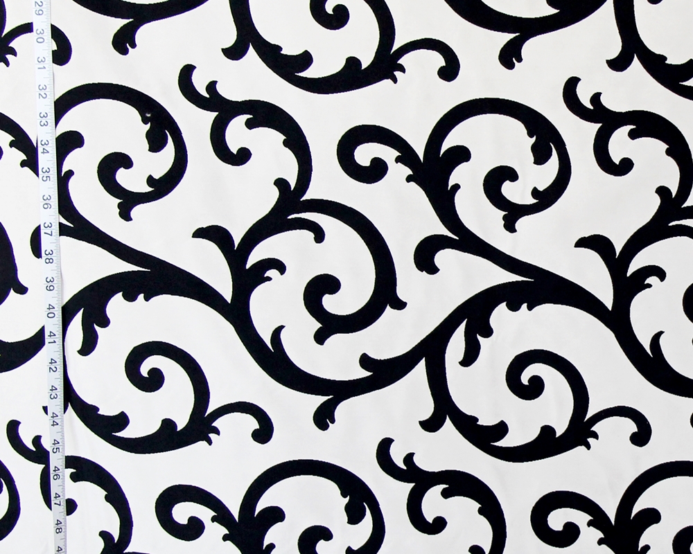 Black White Scrolling Fabric Reversible Upholstery Mb M9722 Domino Black White Scrolling Fabric Reversible Upholstery Mb M9722 Domino