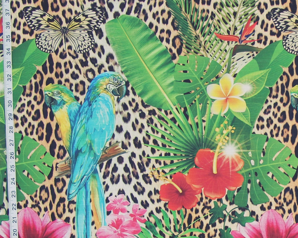 PARROT JUNGLE FABRIC