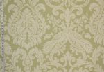 Peacock fabric green damask upholstery