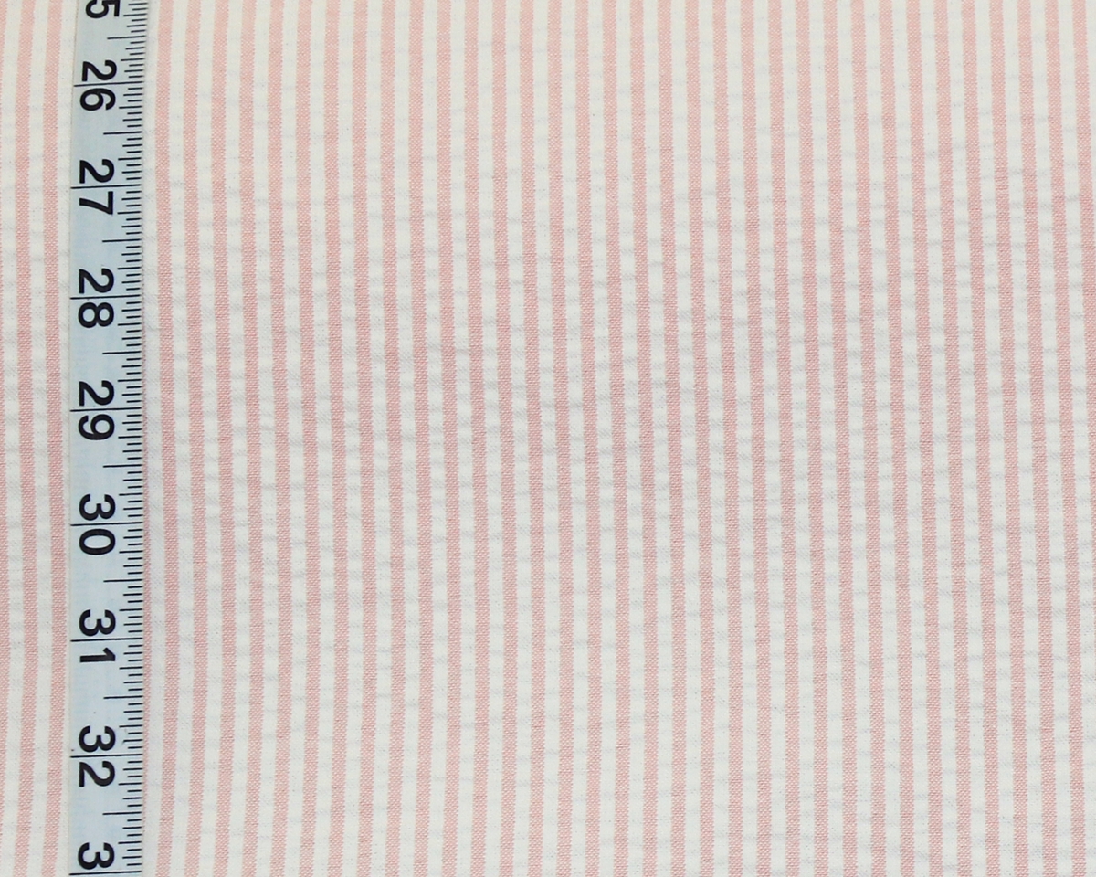 PINK SEERSUCKER FABRIC