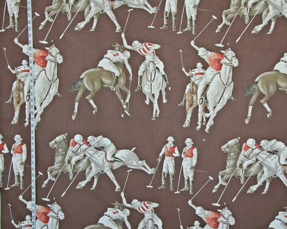 Equestrian polo fabric