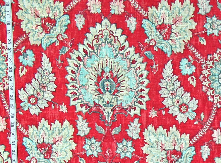 RED RUG FABRIC