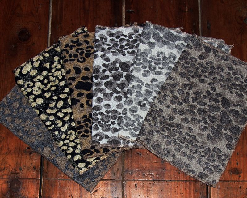 ANIMAL UPHOLSTERY FABRIC SAMPLES