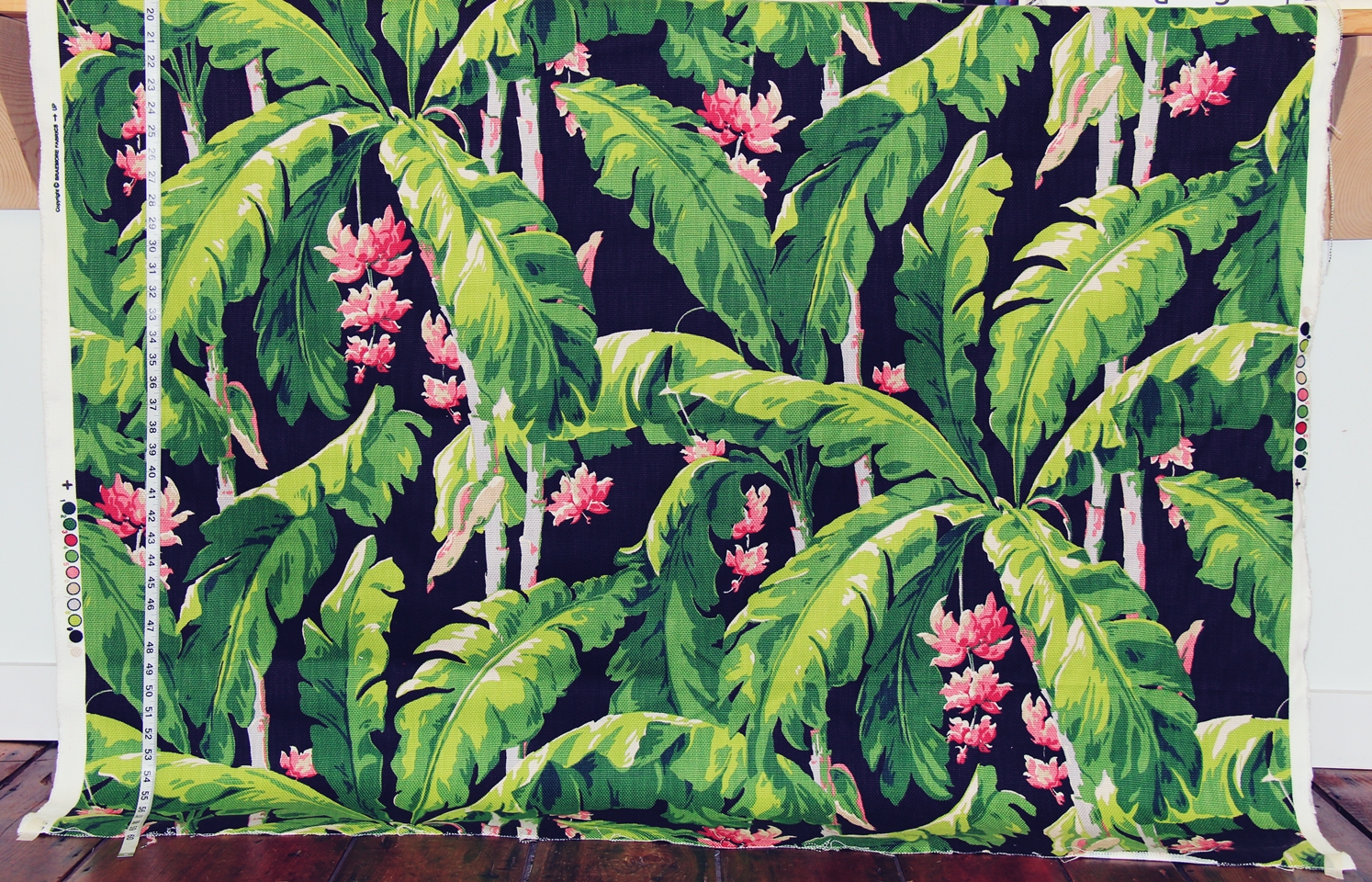 TROPICAL PALM FABRIC SAMPLE