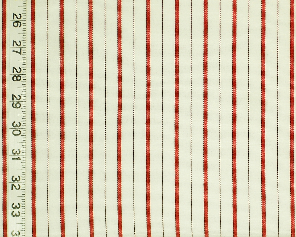 Red Striped Fabric