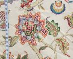 Seashell Indienne fabric floral Tree of Life Remnant- 20"