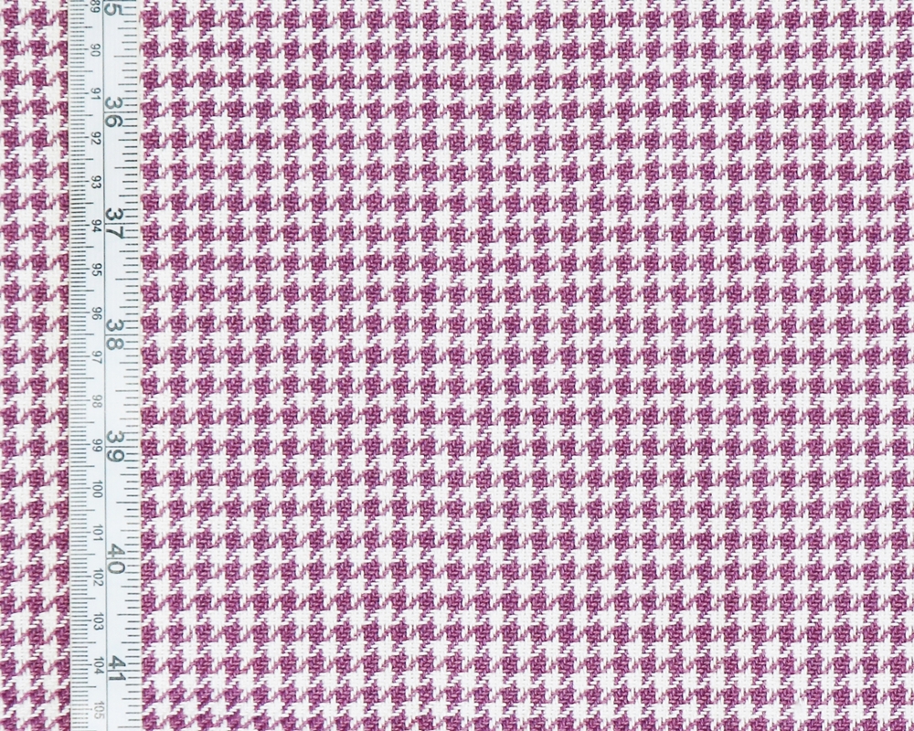 Purple Houndstooth Fabric