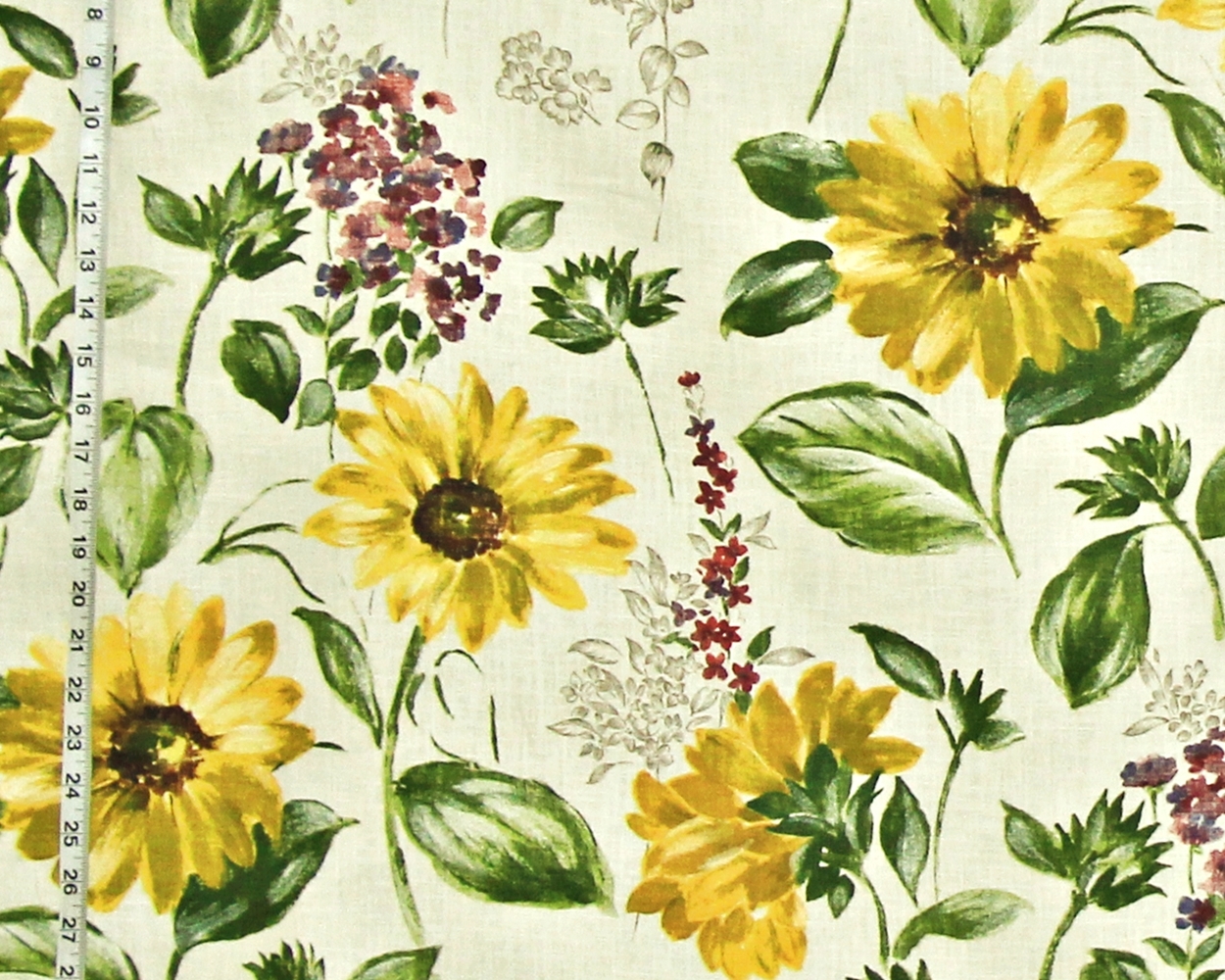 FRENCH SUNFLOWER FABRIC