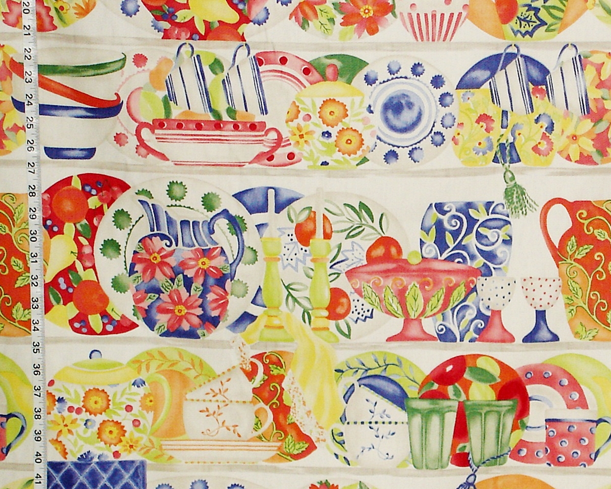 SUSAN SARGENT MID-CENTURY CHINA FABRIC