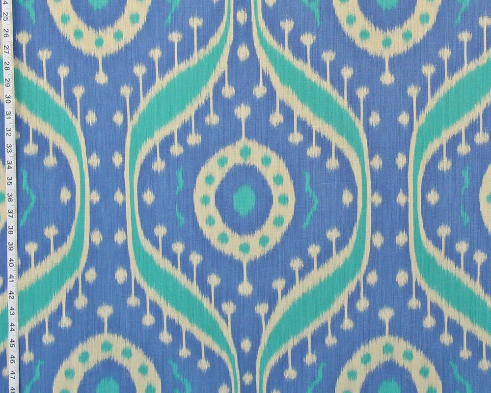 CLARENCE HOUSE FABRICS IKAT Tagore