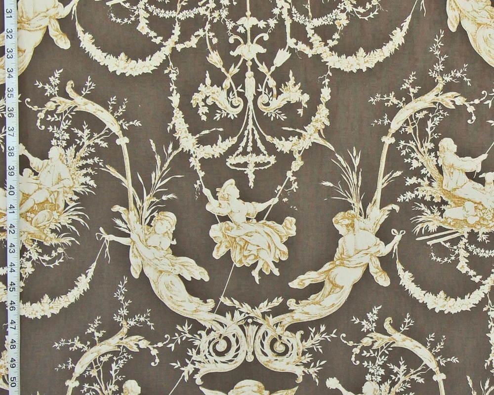 $30.00 Sorry, we are currently sold out of 'Gold French country toile fabric...