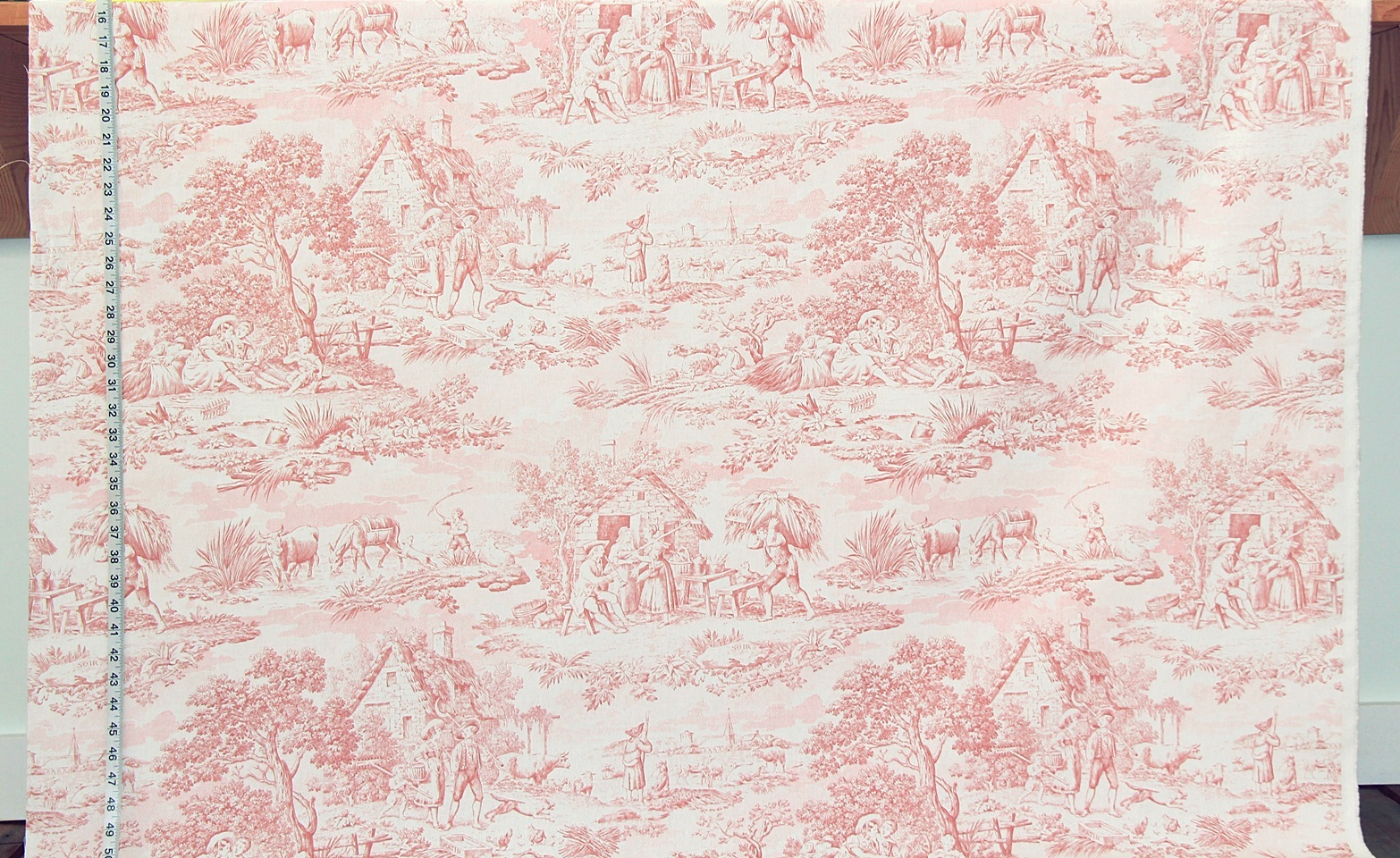 FRENCH COUNTRY TOILE FABRIC