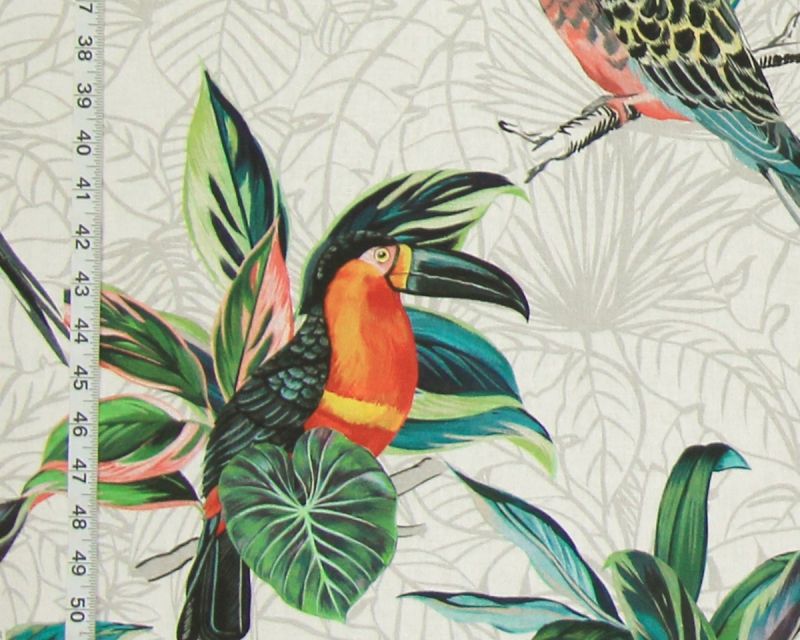 TOUCAN PARROT BUDGIE PARAKEET FABRIC