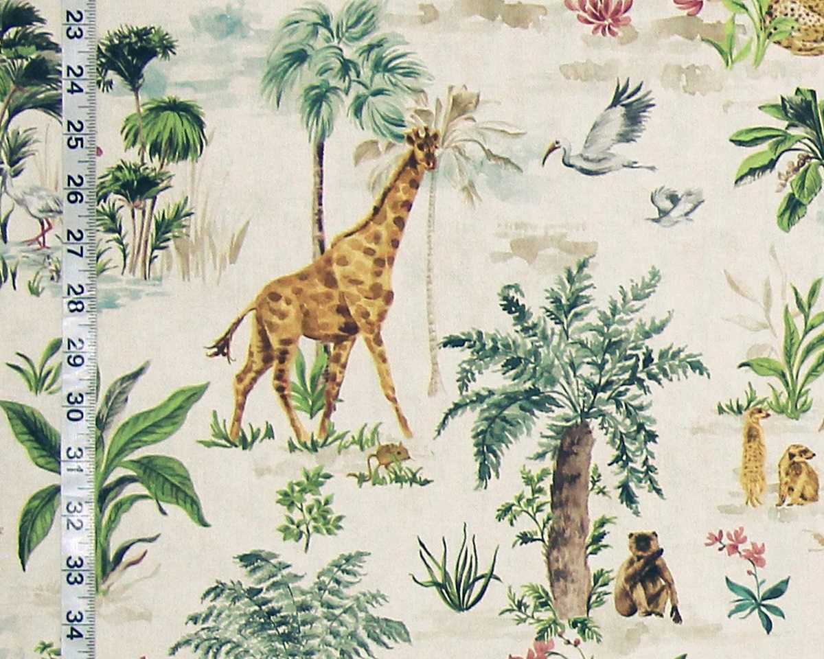 AFRICAN ANIMAL FABRIC