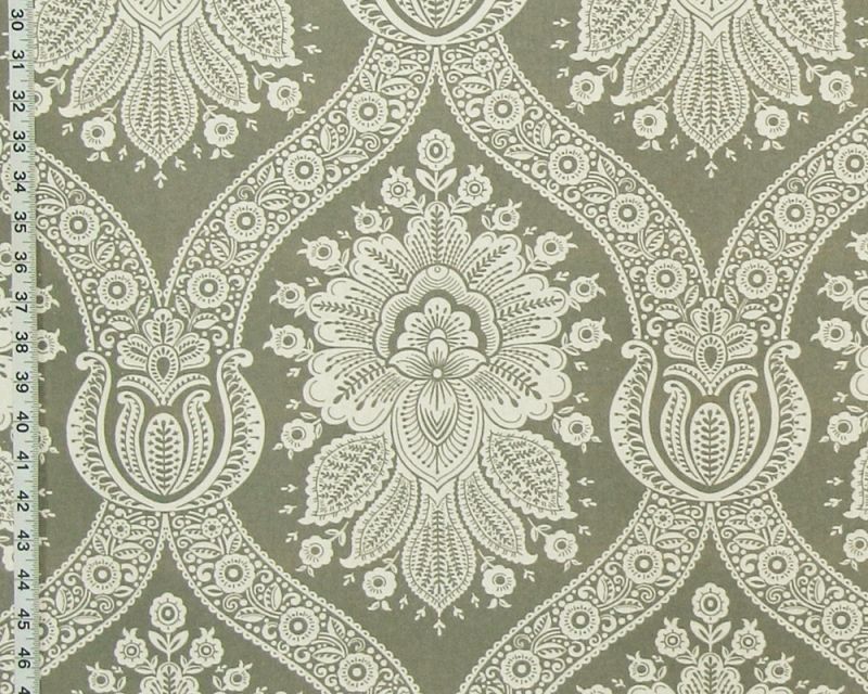 GREY WALLPAPER FABRIC