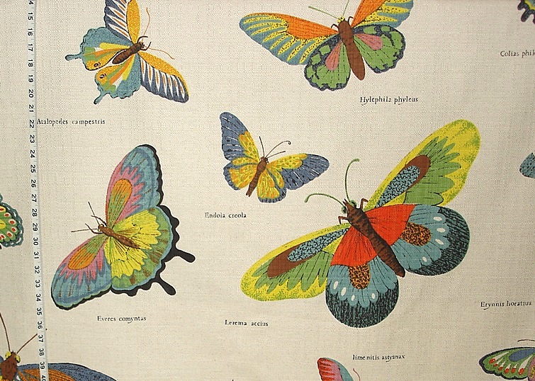 BUTTERFLY UPHOLSTERY FABRIC