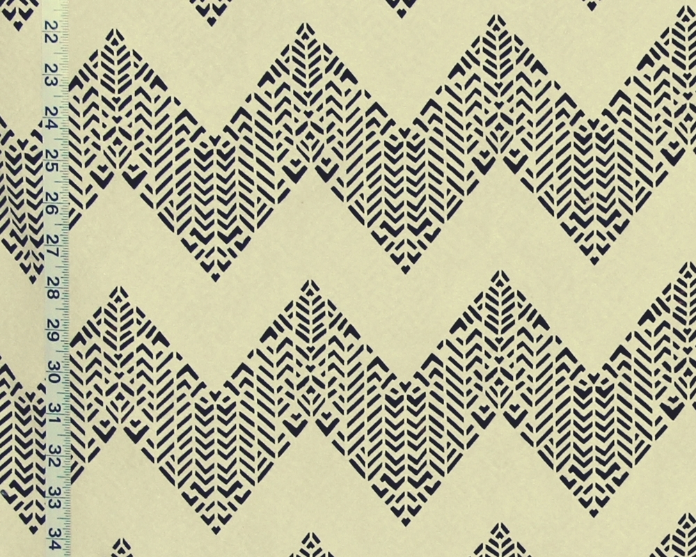 Chevron lace fabric